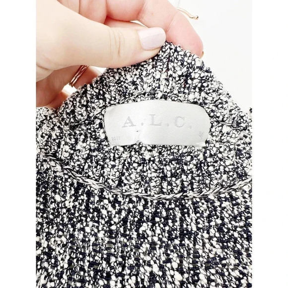 A.L.C. Textured Sweater - Navy - XS - Picture 3 of 8